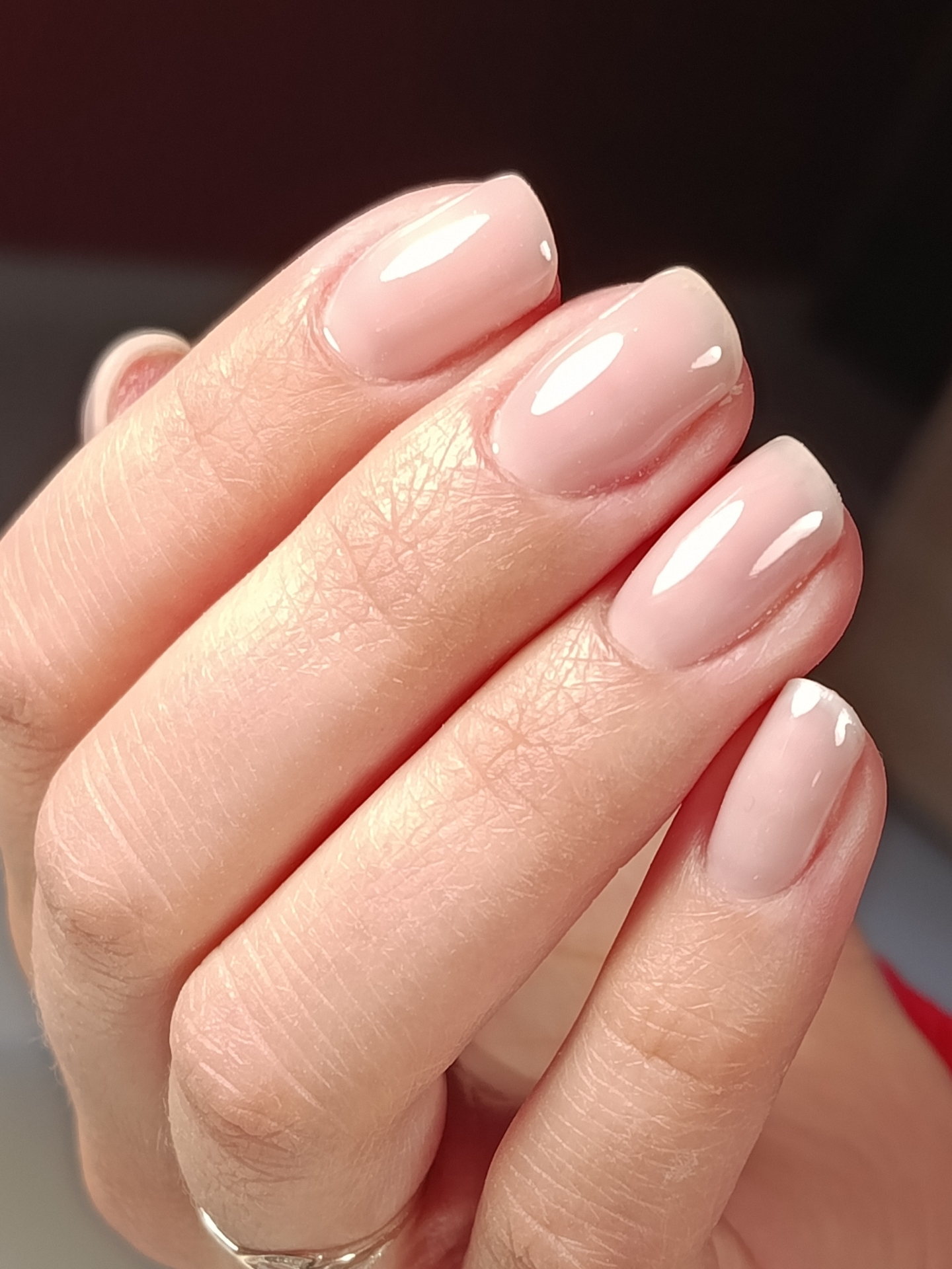 Exemple de Gainage sur ongles naturels / Remplissage